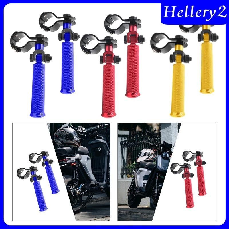 [Hellery2] ที่พักเท้าผู้โดยสาร กันลื่น พับได้ ประสิทธิภาพสูง สําหรับรถจักรยานยนต์ไฟฟ้า