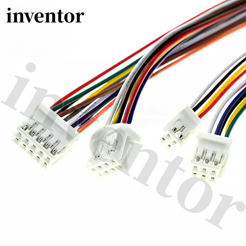 Xhd สายเคเบิลเชื่อมต่อ แบบแถวคู่ 2.54 มม. 2x2P 3 4 5 6 7 8P 15 ซม. 26AWG