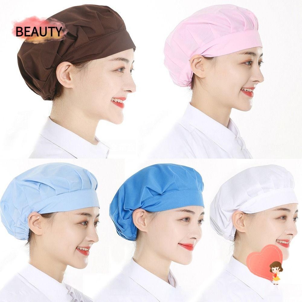 Beauty หมวกคลุมผม ผ้าฝ้าย กันฝุ่น สําหรับทําอาหาร