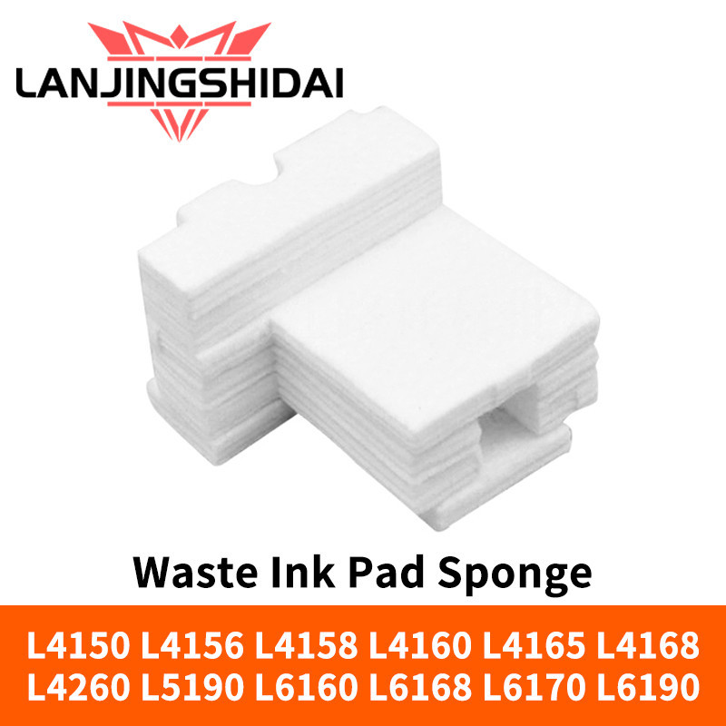 หมึกเสีย Pad ฟองน้ําสําหรับ Epson L4150 L4156 L4158 L4160 L4260 L4163 L4165 L4166 L4168 L4169 L5190 L6160 L6168 L6170 L6178 L6190