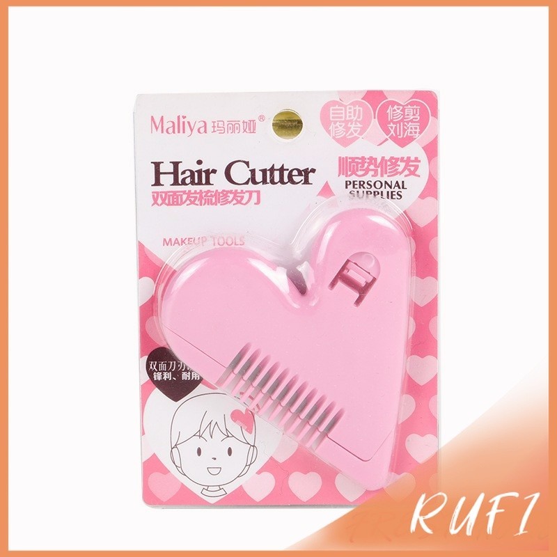 RUFI หวีหมออ้อย สีชมพู ซอยผม ซับให้ผมบาง barber comb - รูปที่ 6