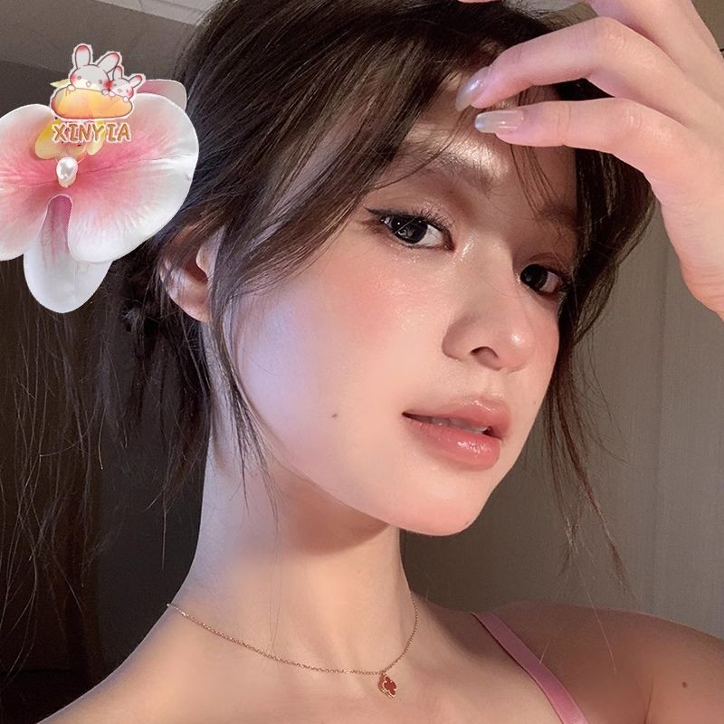XINYIA กิ๊บติดผมรูปกล้วยไม้ดอกไม้ใส่สวยๆเหมาะกับซัมเมอร์วันสงกรานต์สําหรับผู้หญิง