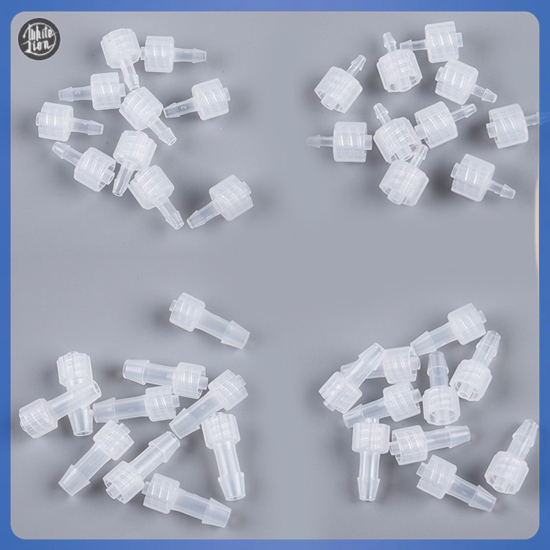 Wl| ใหม่ ตัวเชื่อมต่อ Luer Barb ตัวผู้ สําหรับ Luer Lock Tapered Connector 10 ชิ้น - รูปที่ 3