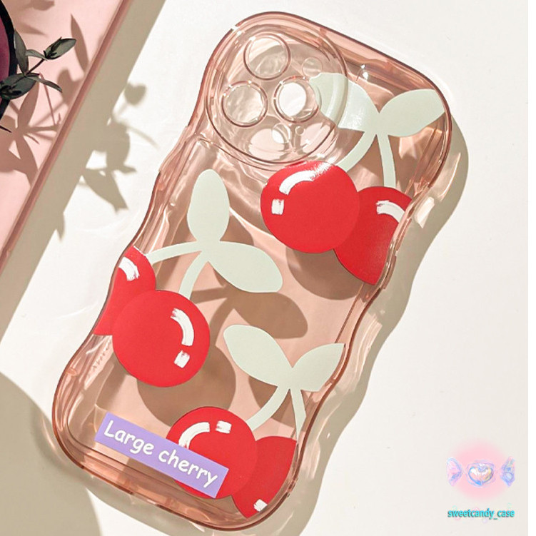 เคสโทรศัพท์มือถือป้องกันการลื่นไถลสำหรับ Cherry สำหรับ IPHONE 15 14 13 12 11 Pro max 7 8 plus XR X X S MAX SE2020