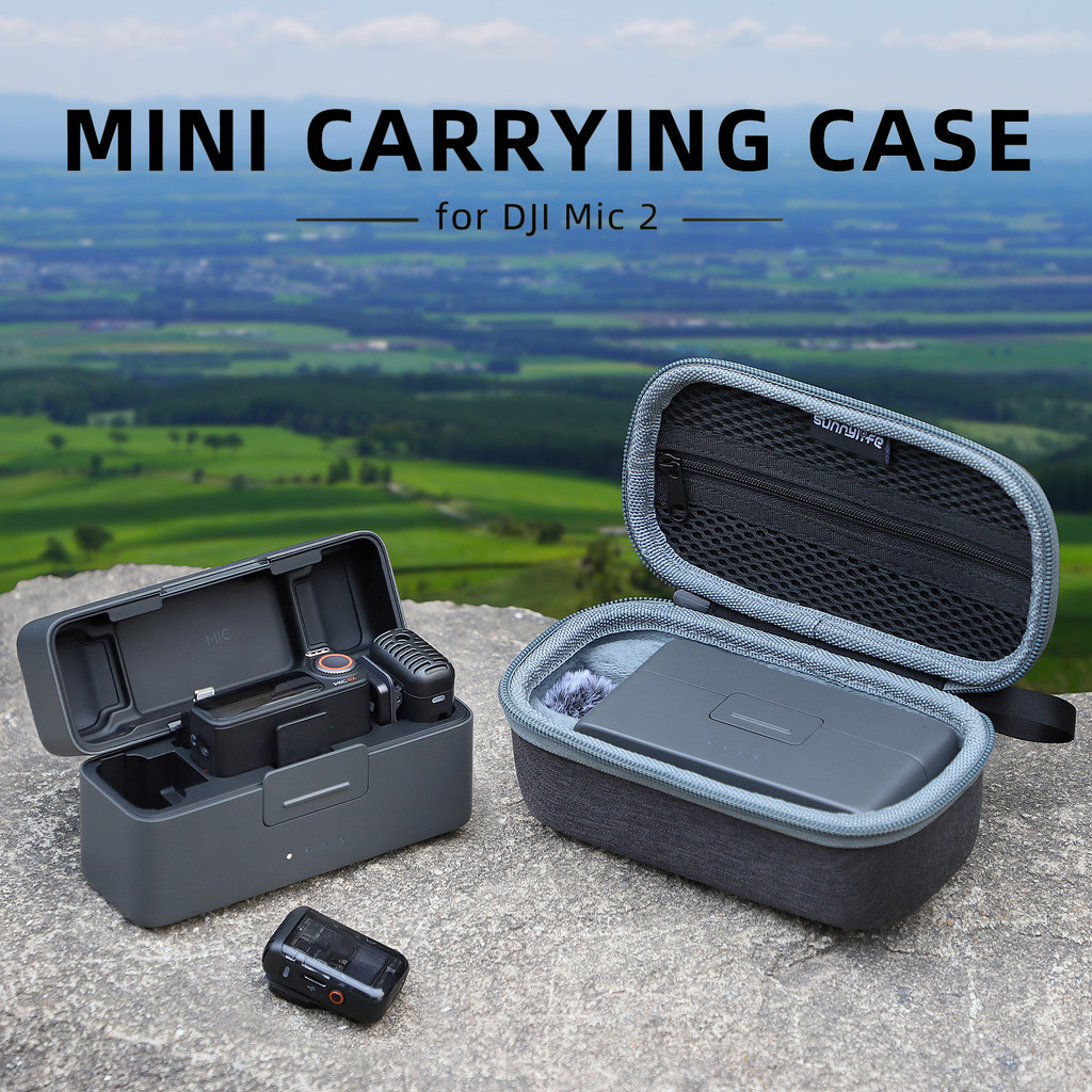 เคสไมโครโฟนไร้สาย ทนต่อการสึกหรอ และทนต่อการสึกหรอ สําหรับ DJI Mic 2 1