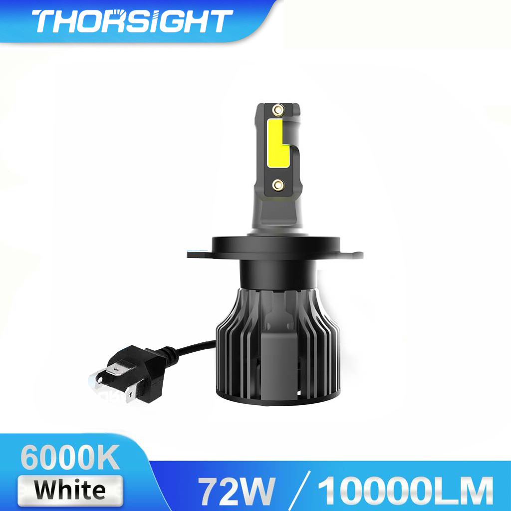 Thorsight x Novsight หลอดไฟหน้า H4 ไฟส่องสว่างรถจักรยานยนต์ Led H11 9005 9007 สําหรับรถยนต์ Turbo Led 12V 1pc