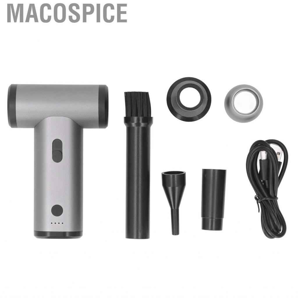 Macospice Electric Air Duster 130000 Rpm Handheld Cordless Blower 4000mAh