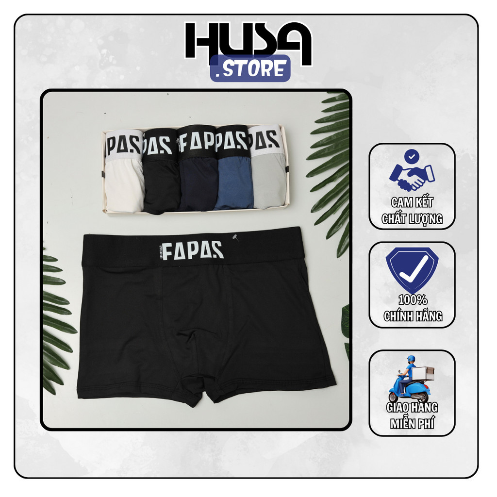 กางเกงในชายบ็อกเซอร์ยางยืดเย็นคุณภาพสูง, กางเกงในชายผ้ายืด FAPAS