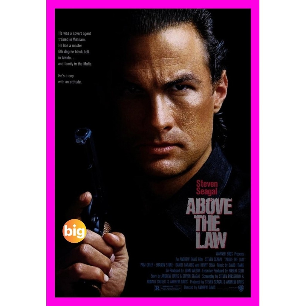 DVD หนังดีวีดี Above the Law (Nico) นิโก้ ตำรวจหมื่นฟาเรนไฮต์ (1988) หนังใหม่ เสียง อังกฤษ | ซับ ไทย/อังกฤษ