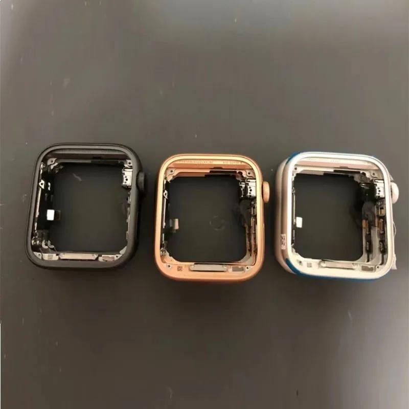 กรอบลําโพงดิจิทัล พร้อมปุ่มพาวเวอร์ สําหรับ Apple Watch Series 4 5 SE 6 7 40 มม. 44 มม.