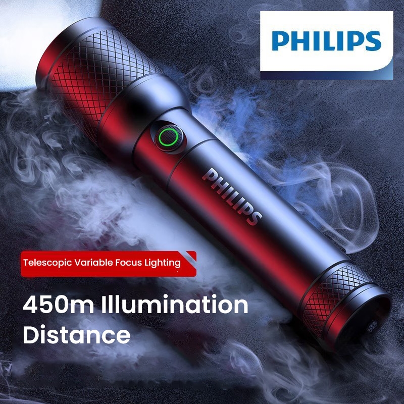 Philips ไฟฉาย SFL6168 แจ้งเตือนแบตเตอรี่