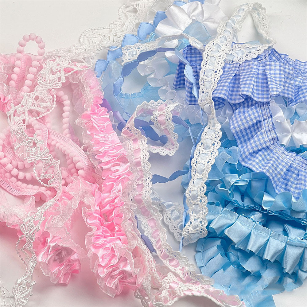 ริบบิ้นแฮนด์เมด 1 เมตร สําหรับตกแต่งเสื้อผ้า DIY