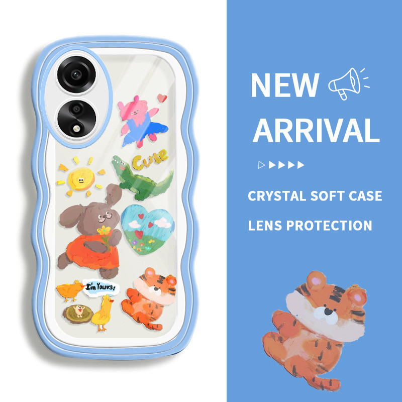 สําหรับOppo A78 4G A78 5G A79 2017 A83 สําหรับOppoA78 OPOP A78 0PP0 CPH1729 OPปลอกHP Softcase Kesing