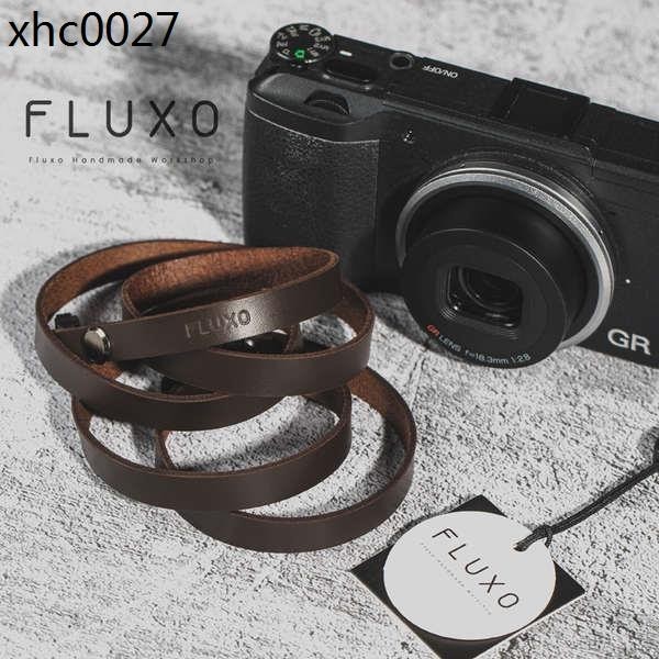 . สายคล้องกล้อง หนังวัวแท้ สําหรับ Sony Black Card RX100 Rico GR Canon G7X