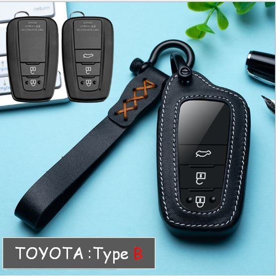 ที่ใส่กุญแจรถ Toyota Key Case Corolla Cross, CHR, New Camry, New Altis (เคสกุญแจโตโยต้า CHR, Camry,Altis)