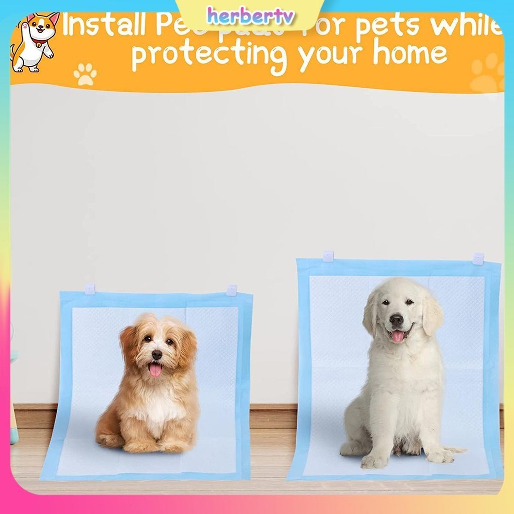 แผ่นรองฉี่สุนัข แบบติดผนัง มีกาวในตัว สําหรับฝึกสุนัข 12 ชิ้น SHOPSBC0378 - รูปที่ 5