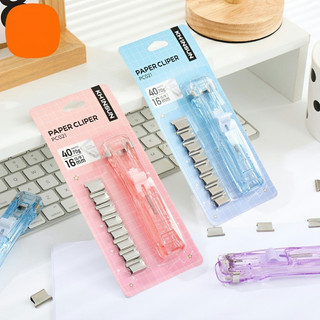 Set kẹp giấy 8 ghim thay thế , kẹp cố định giấy bằng thép không gỉ, kẹp tài liệu hồ sơ văn phòng chắc chắn tái sụng-DREA