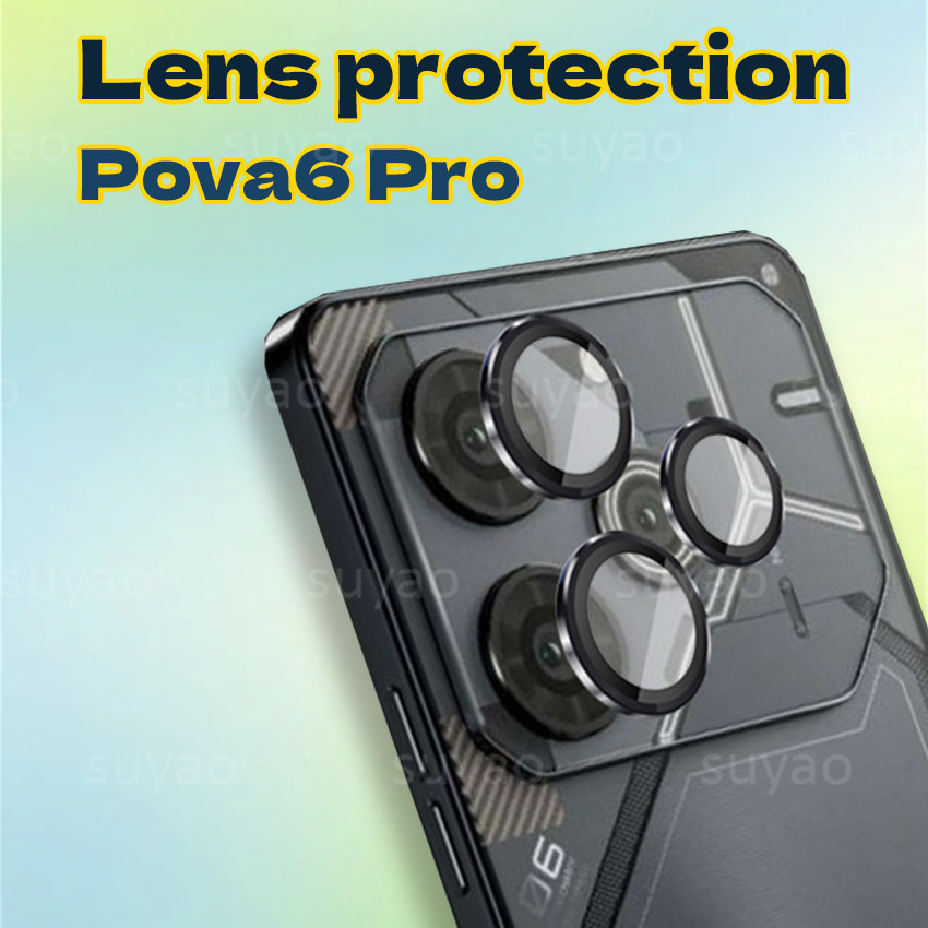 สําหรับ Tecno Pova 6 Neo Pro 6Pro 6Neo 5G 2024 Eagle Eye ฟิล์มเลนส์กล้อง HD โค้ง Pova6Pro Pova6 Pova