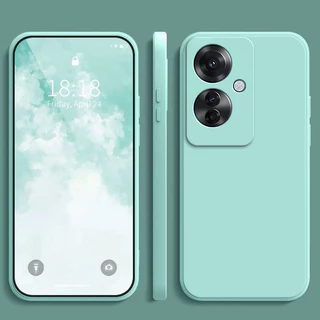 เคส OPPO Reno 11F 5G/Reno 11 5G/Reno11 5G/Reno 10 Pro 5G/Reno 8T 5G สีทึบซิลิโคนเหลวป้องกันการตกเคสโทรศัพท์ YT