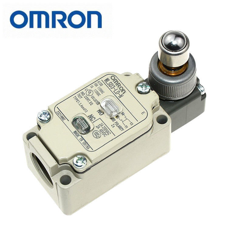 OMRON ปลั๊กด้านข้าง Ball Stroke Limit Switch WLSD/WLSD2/WLSD3 WLSD/WLSD2/WLSD3-N