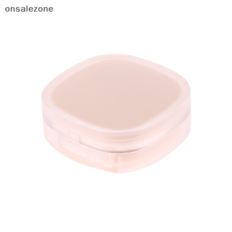 Ozth กล่องเปล่า แบบพกพา 15 กรัม พร้อมพัฟฟองน้ําแต่งหน้า สําหรับบีบีครีม รองพื้น