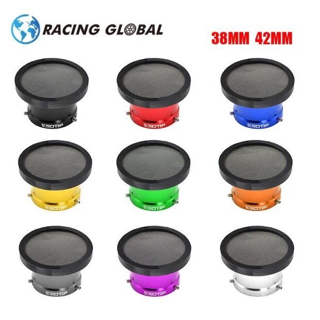 38mm 42mm PHBH PHBL Carburetor High Flow Air Filter Velocity Stack Horn for Off road Motorcycle ATV Quad Dirt Pit Bike