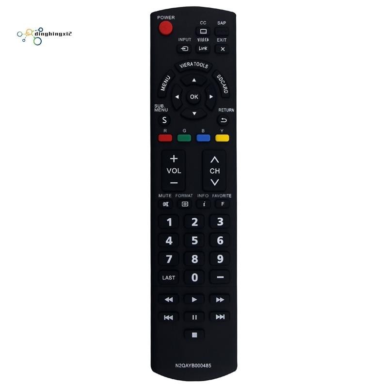 【dinghingxi2】N2QAYB000485 รีโมตคอนโทรล สําหรับ Panasonic LED LCD TV TC-32LX24 TC-32LX700 TC-42LS24
