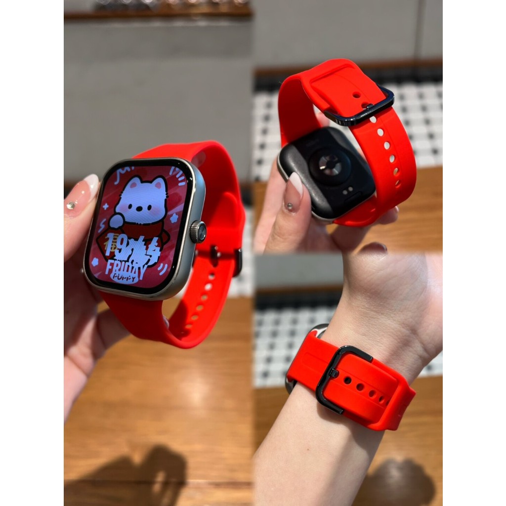 สายรัดซิลิโคนสําหรับ Xiaomi Redmi Watch 5 สมาร์ทวอท์ชเปลี่ยนสร้อยข้อมือกีฬาสายรัดระบายอากาศสําหรับ Redmi Watch 4 สายรัดข้อมือ