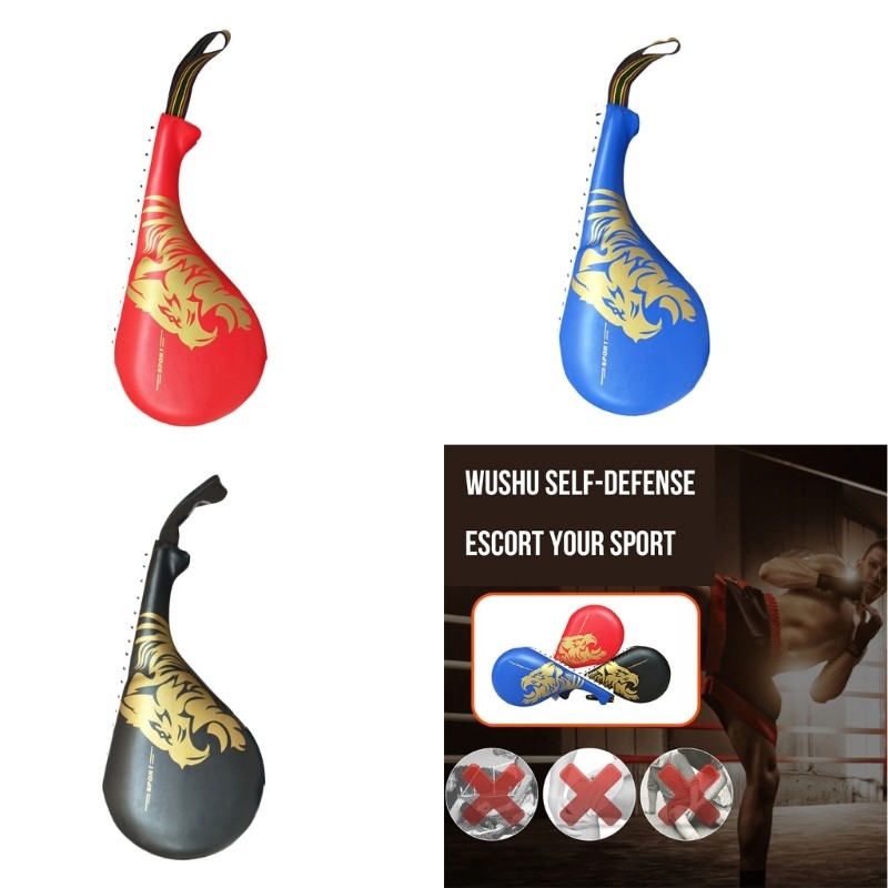 KIIK Taekwondo Double Kick Pad Practice Double Face Kick Foot Pad อุปกรณ์ศิลปะการต่อสู้สําหรับ Kickb