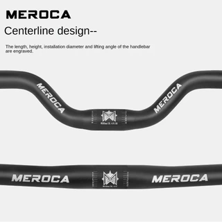 VOIDZY จักรยาน Riser Handlebar, 25.4X540/580 มม.อลูมิเนียมแฮนด์จักรยาน,ทนทาน MEROCA ตรง/เลื่อนชิ้นส่วนจักรยานสําหรับเสือภูเขา