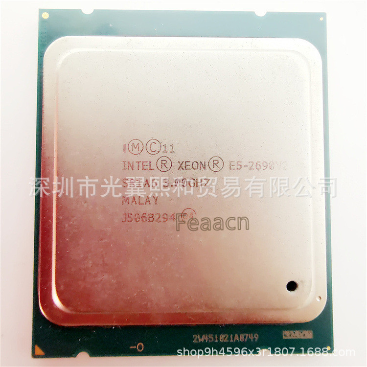 [มือสอง] CPU Intel Xeon E5 2690V2 SR1A5 3.00G 10-Core 24-Thread