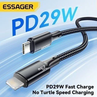 Essager 29W PD Fast Charging Type C ถึง L Data Cord สําหรับ iphone 14 13 12 11 X Xr