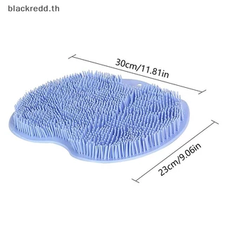 Bred Rub Back Brush ห้องน้ําลื่นล้างแผ่นเท้านวดเสื่ออาบน้ําพร้อม Sucker Bath นวดเท้า Exfoliating Brush Pad.
