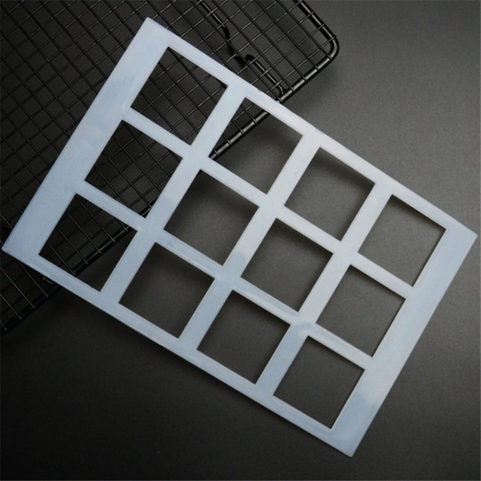 [[ใหม่] Small/Mini/Mini Bites/Fezalicious Almond Crispy Mold - Square