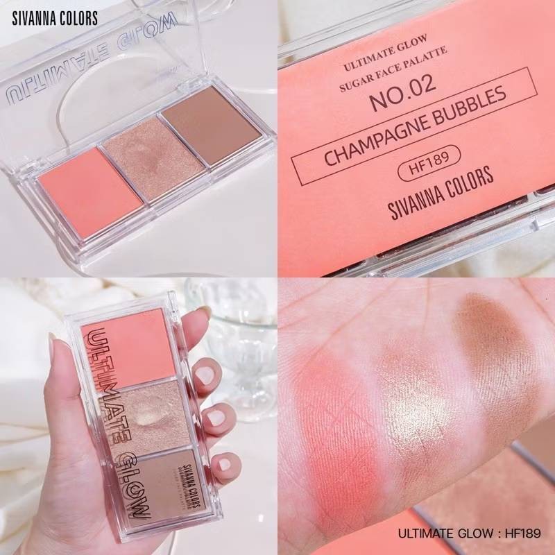 SIVANNA COLORS ULTIMATE GLOW ซีเวนน่า คัลเลอร์ส อัลติเมท โกลว์-ผลิตภัณฑ์ตกแต่งใบหน้า