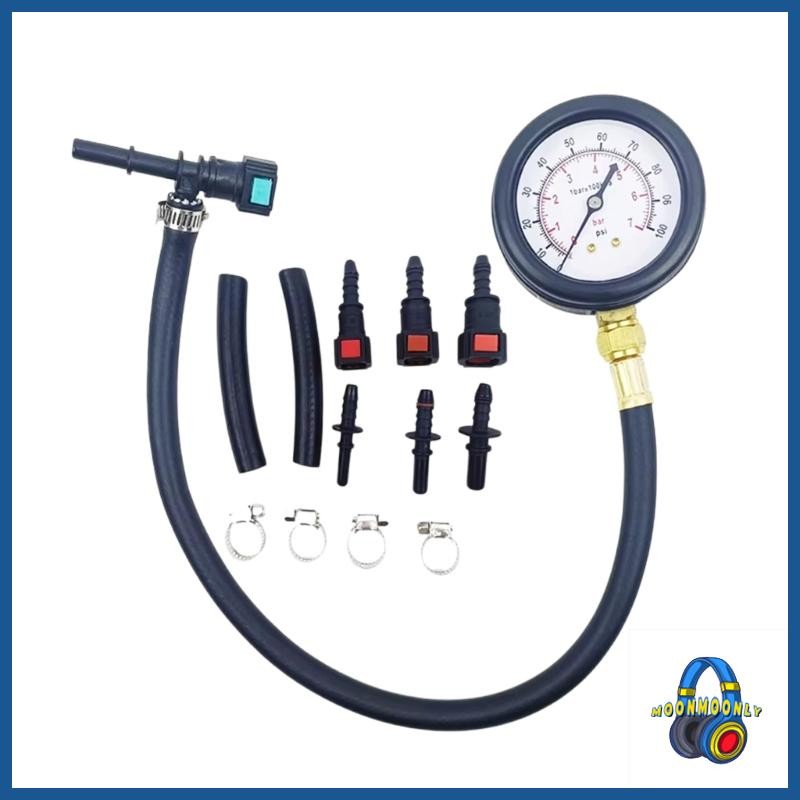 Mommy ชุดทดสอบการตรวจสอบความดันการใช้ยานยนต์เหมาะสําหรับปั๊มน้ํามันที่ถูกต้องวินิจฉัยความดันน้ํามันรถจักรยานยนต์ G