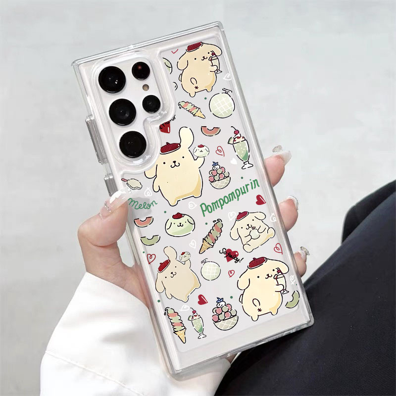 เคสโทรศัพท์ Samsung A26 A36 A56 A55 A15 A25 A35 A05 A05S A14 A24 A34 S24 S22 S23 FE S25 ULTRA A06 A16 เคสใส ลายการ์ตูน - รูปที่ 3