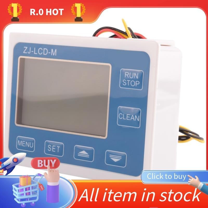 Control Flow Sensor Meter จอแสดงผล Lcd Zj-Lcd-M หน้าจอสําหรับ Flow Sensor Flow