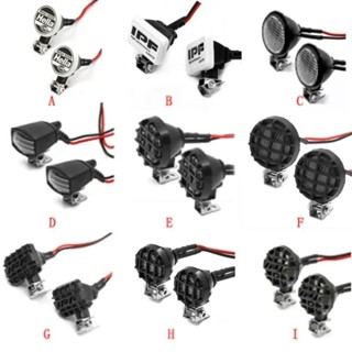 ไฟหน้า ไฟสปอตไลท์ ทรงกลม 18-20 มม. สําหรับรถบังคับ 1/10 Trx4…