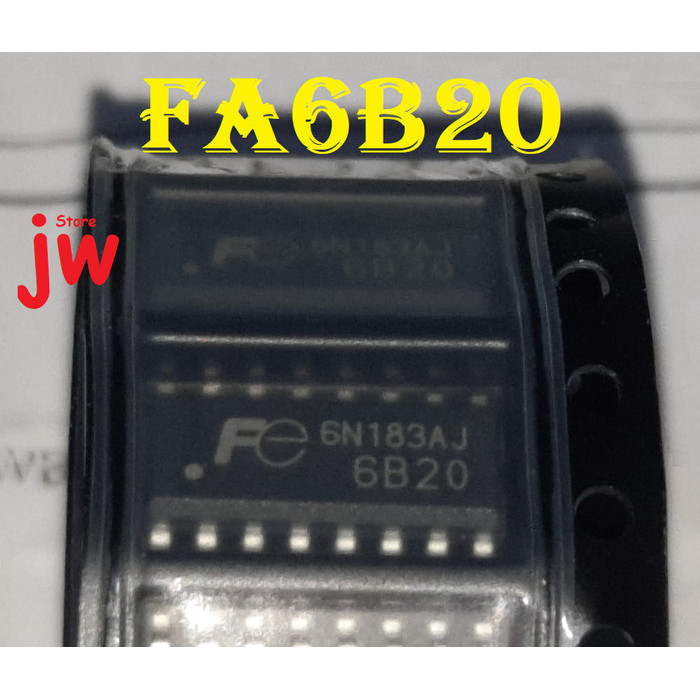 เครื่องมือชิ้นส่วน FA6B20 FA6B20N-N6-L3 FA6B20N 6B20 SOP16 SMD