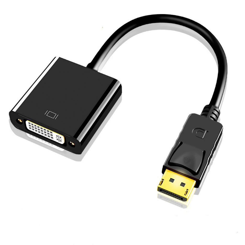 สายDP สาย displayport dp to dvi 4K HD 1080P สายเชื่อมหน้าจอ ชุบทอง ยาว1.8M ราคา ถูกที่สุด ดีลบีเคเค แกลเลอรีภาพที่ 7