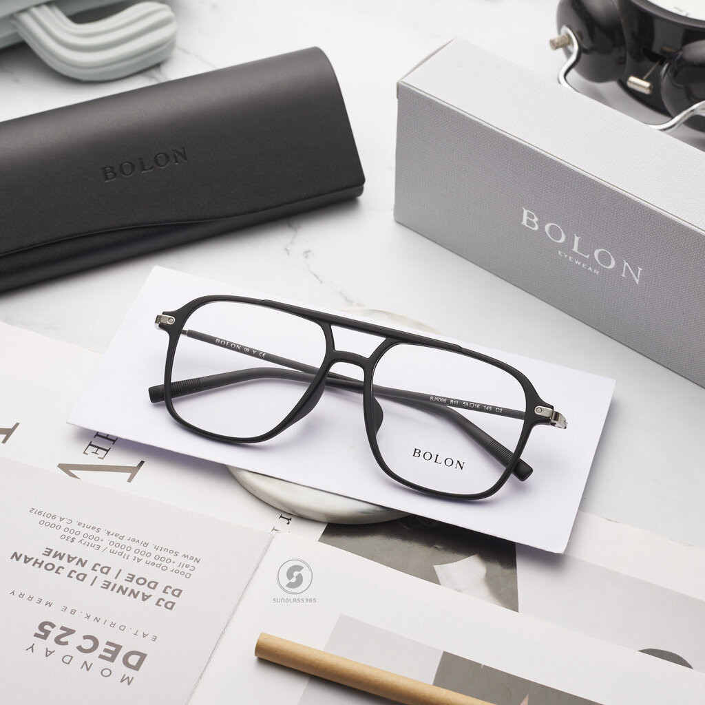 แว่นสายตา BOLON รุ่น Rio BJ5096 B11 Matte Black