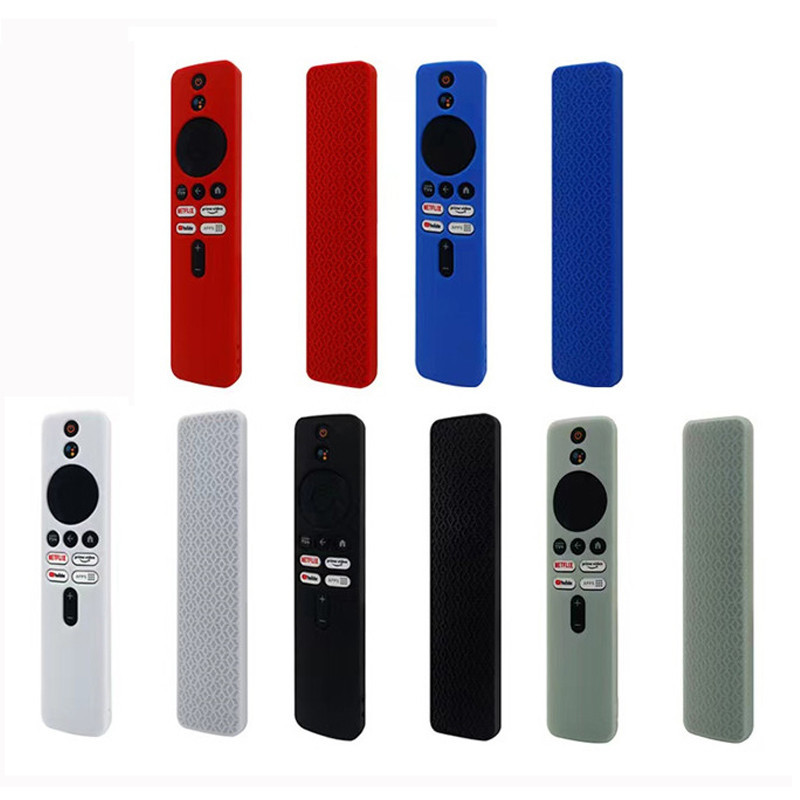 ซิลิโคนป้องกันกรณีสําหรับ 2023 Xiaomi Mi 4K TV BoX 2nd Gen 3rd Gen M3 M6 M8 anti-drop anti-slip รีโมทคอนโทรลกรณีอุปกรณ์เสริม
