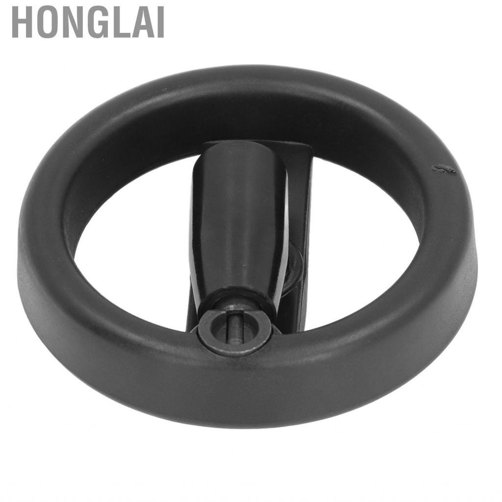 Honglai Lathe Handwheel  Revolving Handle Convenient Use 100mm Diameter Multipurpose 2 Spoke Hand Wheel for Industrial Machine Tools