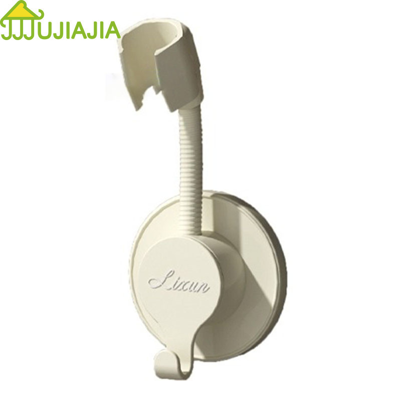 Jujiajia ตะขอแขวนฝักบัวอาบน้ํา แบบตัวดูดสุญญากาศ ถอดออกได้ ไม่ต้องเจาะผนัง สําหรับเด็ก