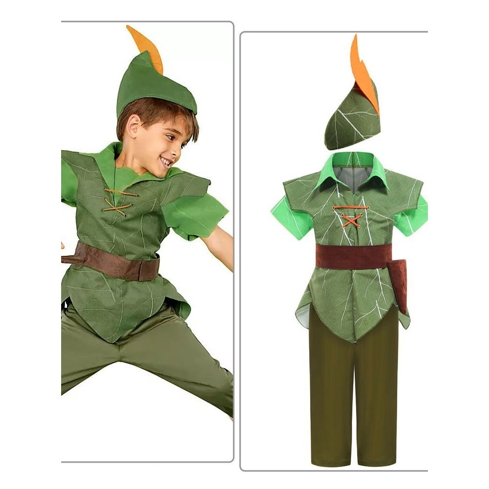 พร้อมส่ง ชุดปีเตอร์แพน - Disney Peter Pan Costume for boys