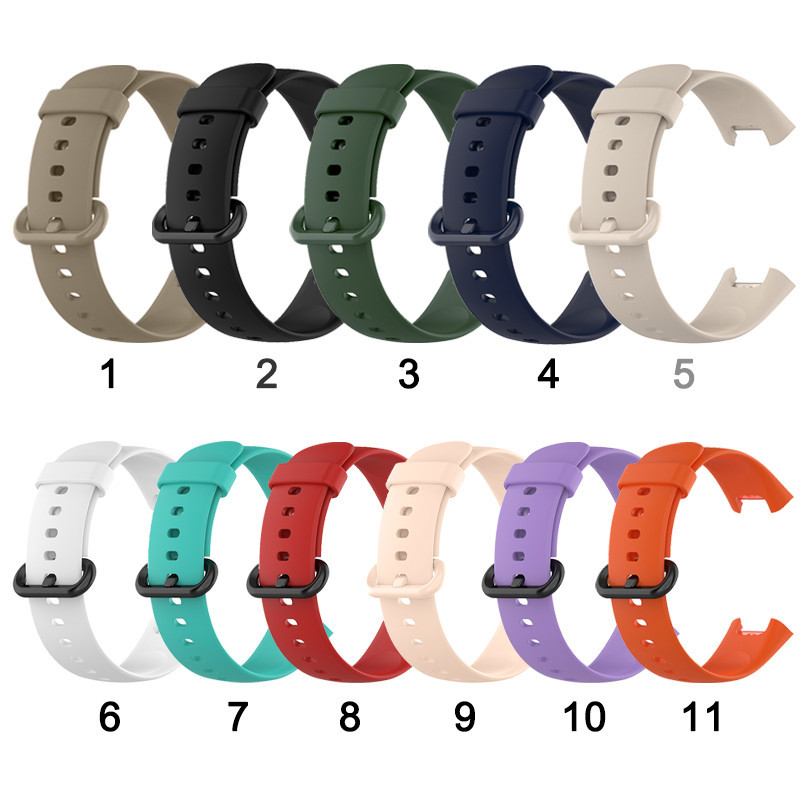 สายนาฬิกาข้อมือซิลิโคน แบบนิ่ม สําหรับ Redmi Watch 2 Lite