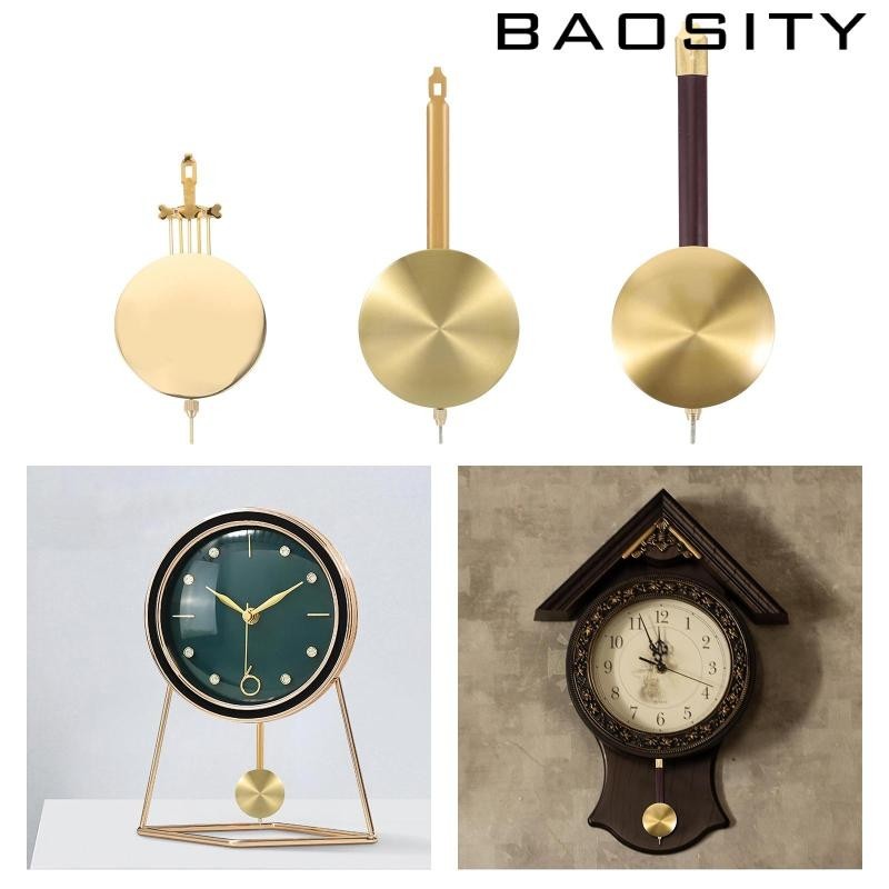 [Baosity] อะไหล่กลไกนาฬิกาลูกตุ้มโลหะ DIY