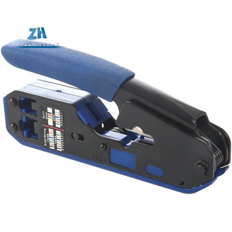 Rj45 คีมปอกสายเคเบิลเครือข่าย สําหรับตัวเชื่อมต่อ Rj45 Cat6 Cat5E Cat5 Rj11 Rj12
