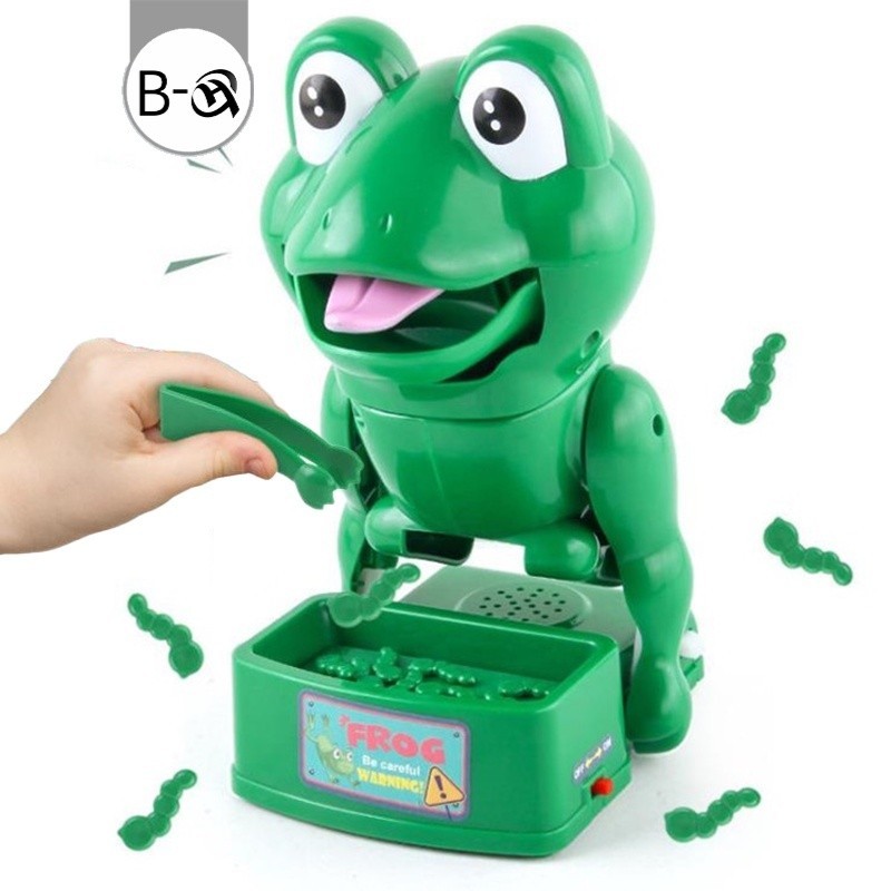 BHQ Warn FROG กบกัดของเล่นนิ้ว สนุกมาก ของเล่นเด็ก เกมสําหรับครอบครัว จัดส่งสินค้าจากกรุงเทพฯ